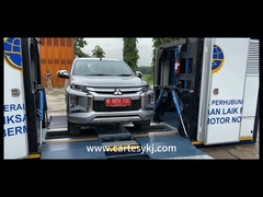 Ligne d'essai de véhicule mobile Cartesykj