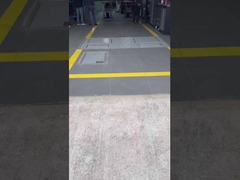 Ligne d'essai de véhicule à rouleaux combinés 4 en 1 Ligne d'essai de véhicule avec conception innovante du couvercle du banc de freinage