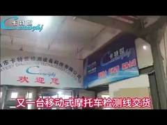 Ligne d'essai pour véhicule à moto Ligne d'essai pour véhicule à moto Pour station d'essai