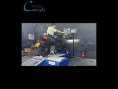 Dynamomètre de moto à deux roues évaluer les performances des moteurs de moto