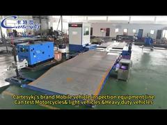 Ligne de test de véhicules mobiles Cartesykj pour tous les véhicules