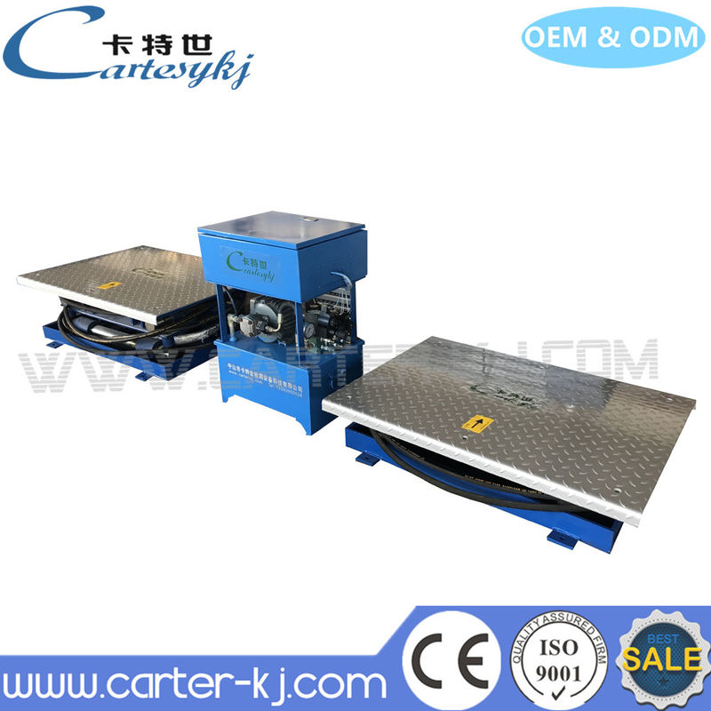 Détecteur de jeu de véhicule à motif de fonctionnement de 2,2 KW pour coffres et voitures à entraînement hydraulique