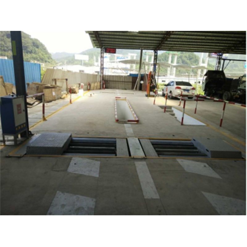 2004-2010 CTFZ-13B Banc d'essai de freins à rouleaux pour véhicules 15T avec pont élévateur pour camions et voitures