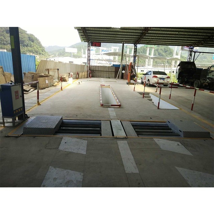 Testeur de courroie de freinage à rouleaux de camions Équipement d'inspection de véhicules 4 t Capacité de charge CTFZ-3B Machine d'essai de levage