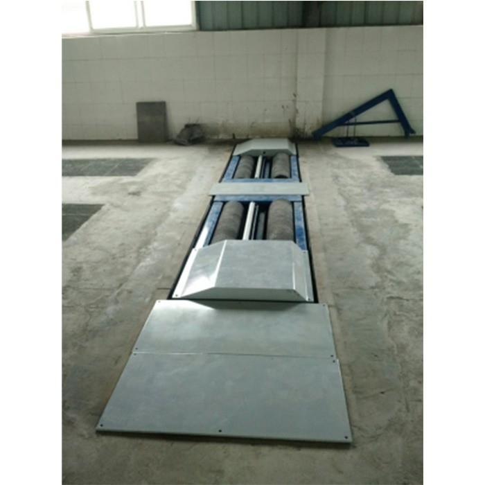 Testeur de courroie de freinage à rouleaux de camions Équipement d'inspection de véhicules 4 t Capacité de charge CTFZ-3B Machine d'essai de levage