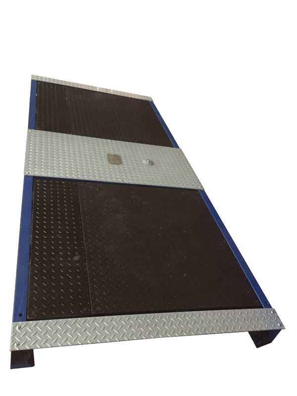 Cartesykj marque 15t Charge CTCH-15 Testeur de glissement latéral du véhicule pour camions et voitures Équipement d'inspection du véhicule Machine d'essai annuelle du véhicule