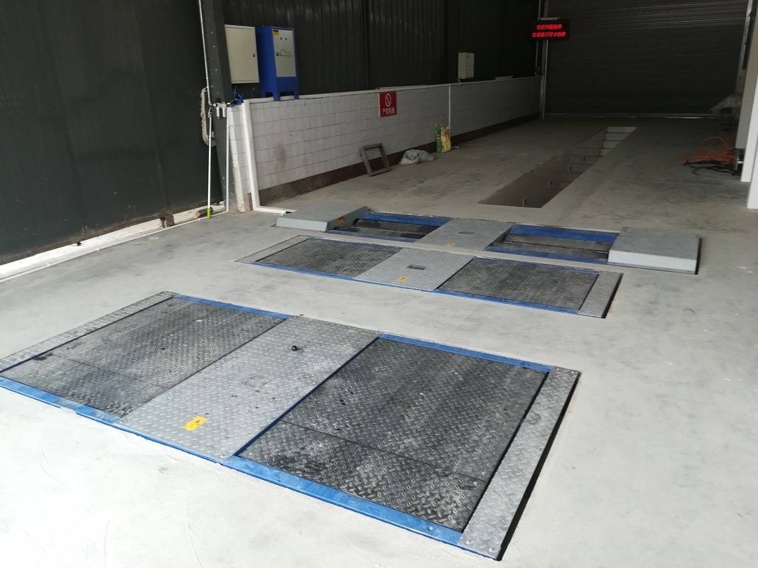 Modèle CTZZ-13-4 Testeur de la charge sur roues à plusieurs essieux Inspection du véhicule Mesure de la charge sur roues