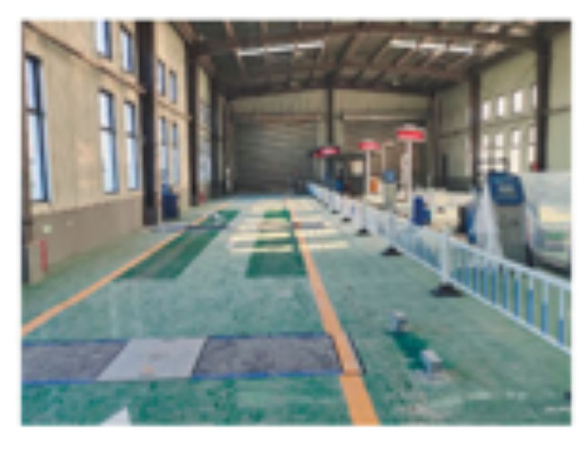 Mise en page de l'atelier d'essais pour les véhicules lourds - Ligne d'essais de performance des véhicules pour la station d'essais
