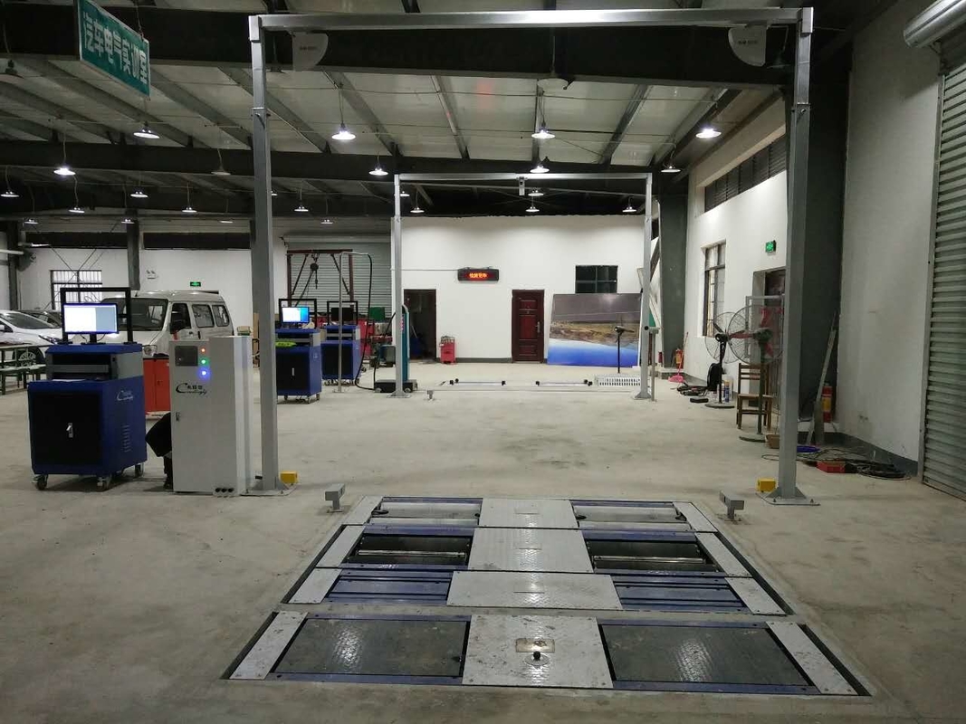(CT-JXB) Modèle CT-JXB 4000kg ligne d'essai de véhicule entièrement automatique ligne d'essai d'enseignement automobile