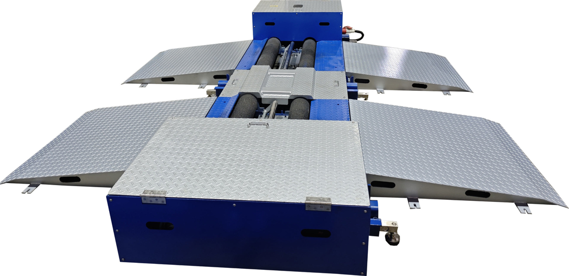 CTZD-7500M Testeur de freinage à rouleaux portable pour camions mobiles pour véhicules 10T