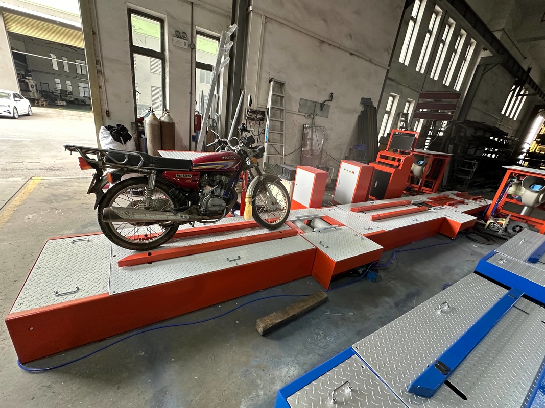 CTMT-300B Testeur complet de moto personnalisé avec trois ventilateurs de refroidissement de 3000 watts spécialement conçus pour fonctionner sous terre