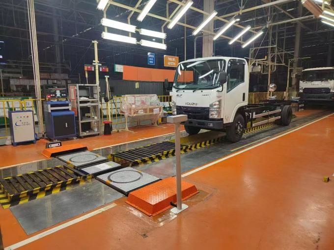 CTZJ - 10 Testeur d'angle de direction du véhicule Équipement d'inspection du véhicule pour camions et voitures avec système de contrôle industriel