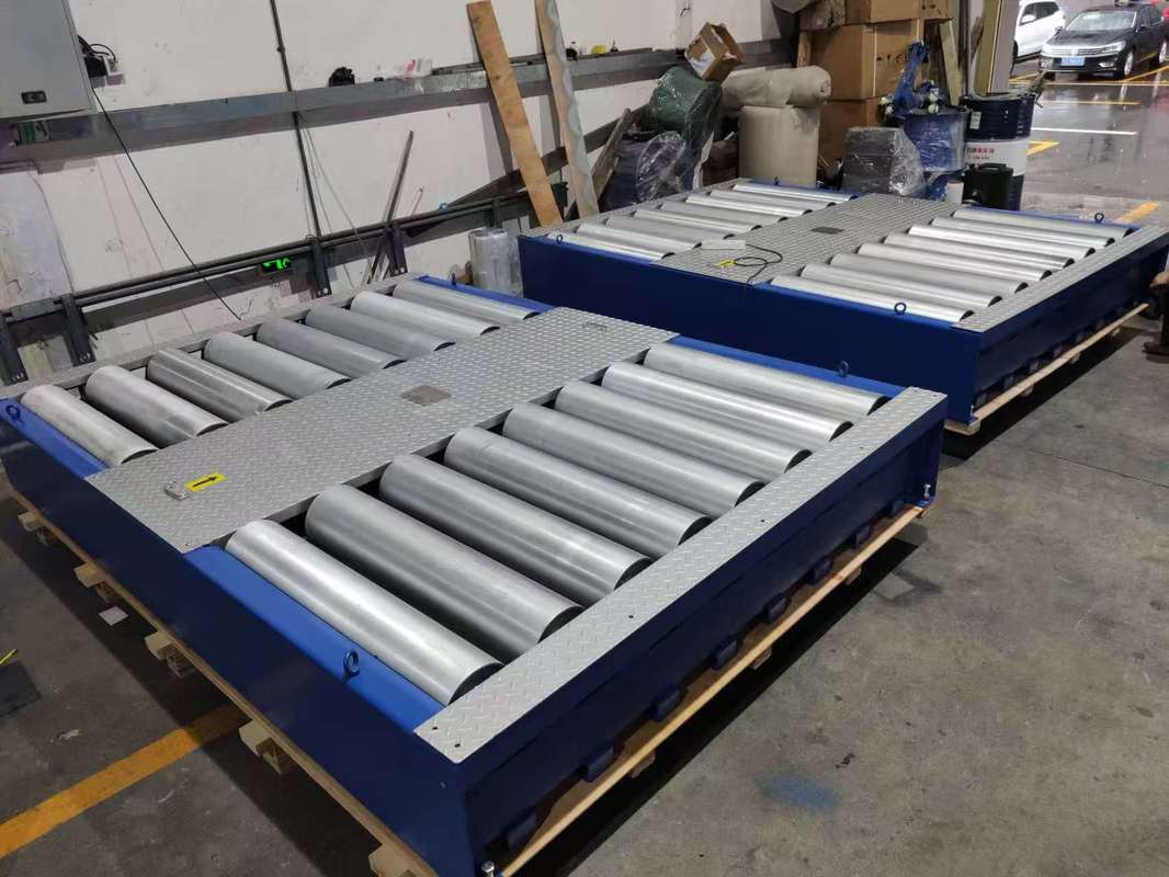 Rouleau libre Cartesy Pneumati CTZG-15 pour équipement d'inspection de véhicules avec capacité de 15T, résistant à la corrosion et verrouillage pneumatique