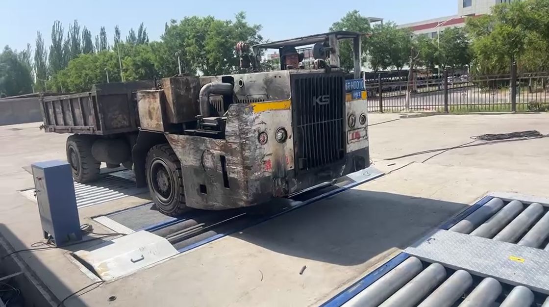 Rouleau libre Cartesy Pneumati CTZG-15 pour équipement d'inspection de véhicules avec capacité de 15T, résistant à la corrosion et verrouillage pneumatique