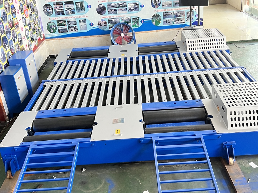 CTDCG-3-4WD  Banc d'essai de véhicule 4x4, dynamomètre de châssis, machine à chevaux, un courant de Foucault 1000 ch, un rouleau libre