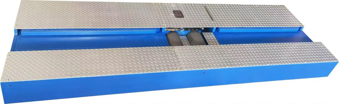Banc d'essai centralisé pour motos à 2 roues Cartesykj, chaîne de contrôle technique moto, équipements d'inspection de véhicules, capacité de 750 kg