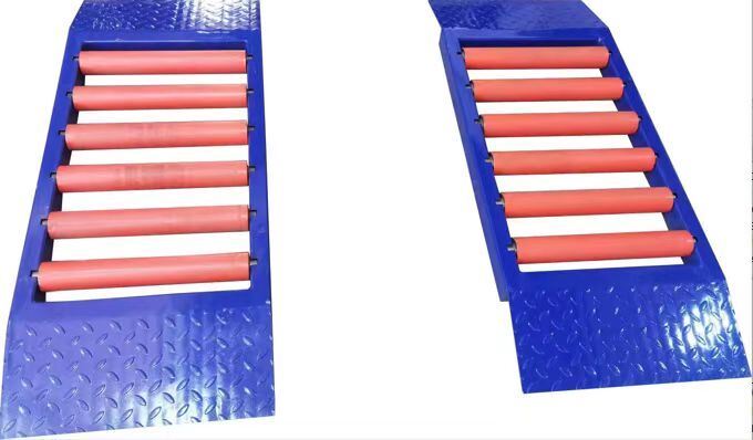 Équipement d'inspection des véhicules CTZH portable à rouleaux libres pour véhicules à quatre roues motrices