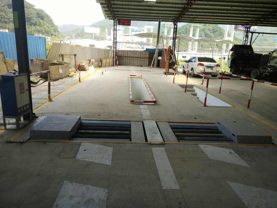 Testeur de frein à rouleaux de la marque Cartesykj CTFZ-13B Testeur de forces opposées avec montage de charge d'essieu 15T Véhicule Rouleaux de frein automobile