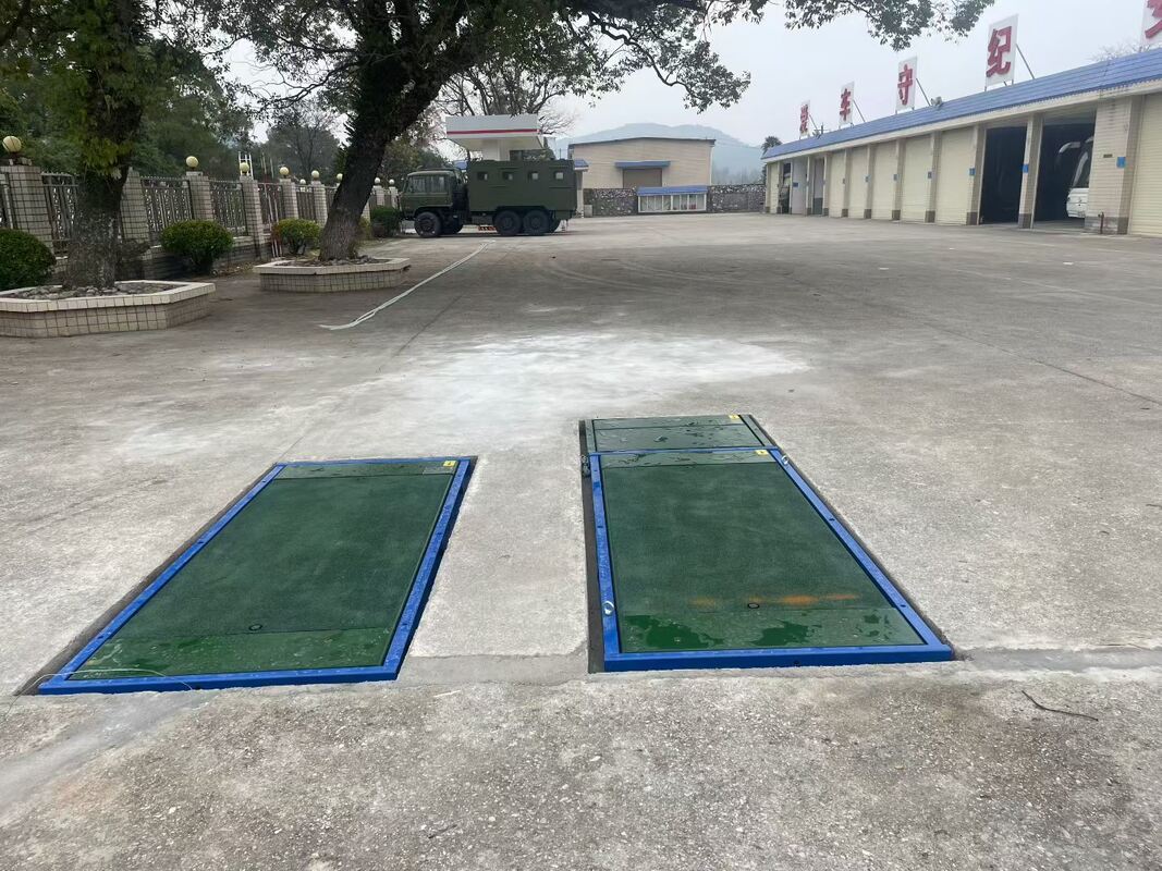 Cartesykj Testeur de frein plat de luxe 3T 10T 15T Équipement d'inspection de véhicule Voie d'essai de véhicule 2CTHPB-13 avec testeur de frein de charge d'essieu de suspension à glissement latéral