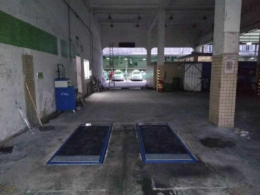 Cartesykj Testeur de frein plat de luxe 3T 10T 15T Équipement d'inspection de véhicule Voie d'essai de véhicule 2CTHPB-13 avec testeur de frein de charge d'essieu de suspension à glissement latéral