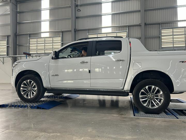 Cartesy marque CTGT-3-3C Roller Trinity ligne d'essai de véhicule testeur de frein à rouleaux avec charge par essieu testeur de glissement latéral à plaque unique pour véhicules légers