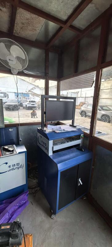 Testeur de frein à rouleaux 5 en 1 de marque Cartesy Kenya avec 4000 kg Testeur de suspension du vitomètre à glissement latéral de charge d'essieu