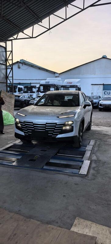 Testeur de frein à rouleaux 5 en 1 de marque Cartesy Kenya avec 4000 kg Testeur de suspension du vitomètre à glissement latéral de charge d'essieu