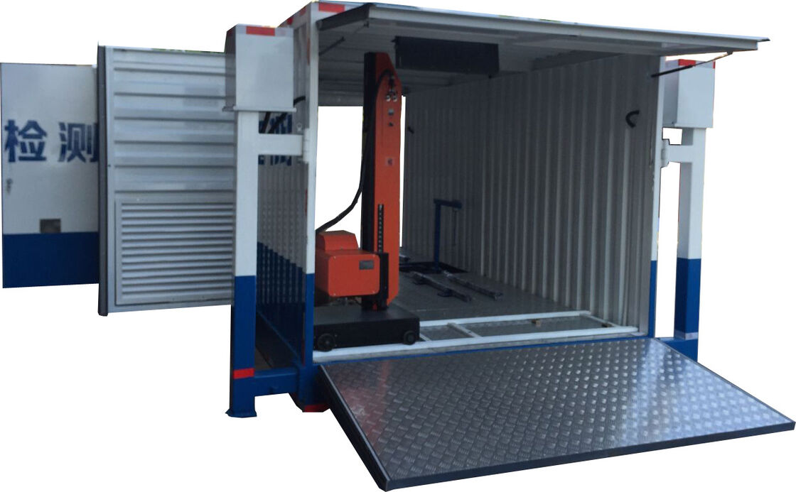 Installation de la ligne d'essai de la motocyclette mobile de Cartesykj Ligne d'essai de sécurité de 700 kg de charge Station d'essai mobile CTMYJ-750B