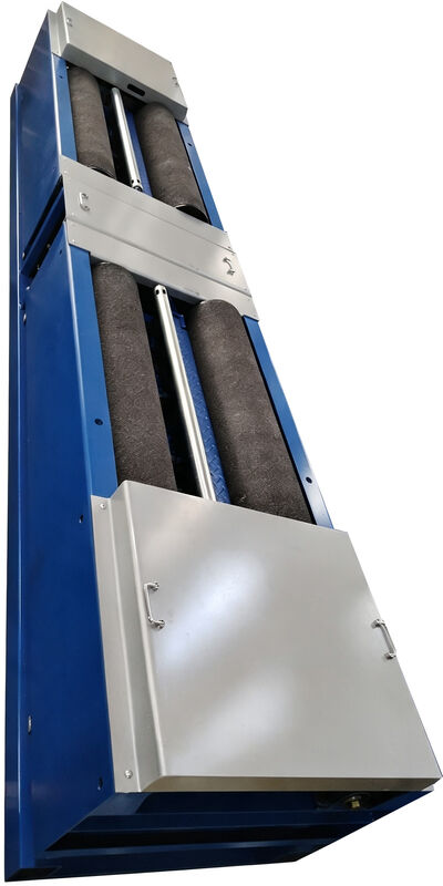 Testeur de frein à rouleaux de la marque Cartesykj CTFZ-15B Testeur de forces opposées avec montage de charge d'essieu 15T Véhicule Rouleaux de frein automobile