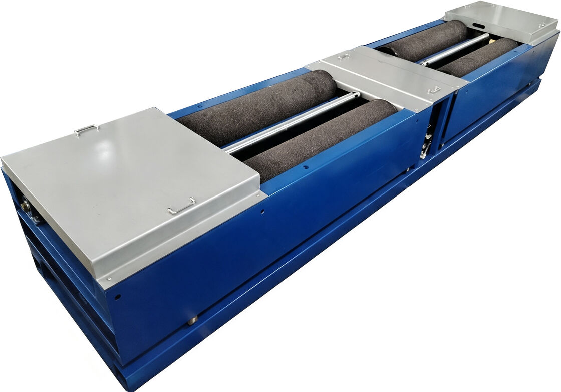 Testeur de frein à rouleaux de la marque Cartesykj CTFZ-15B Testeur de forces opposées avec montage de charge d'essieu 15T Véhicule Rouleaux de frein automobile